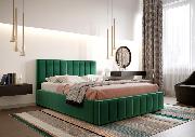 Кровать "ВЕНА" стандарт МОРА- зеленый